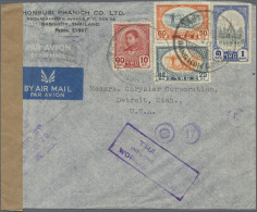 Thailand: 1941, 1.85 B. Franking Tied "BANGKOK G.P.O. 1.11.41" With Circular "6" - Thaïlande