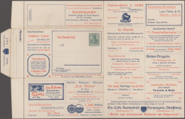 Thematics: Advertising Postal Stationery: 1907, Dt.Reich, 5 Pf Grün Germania Anz - Altri