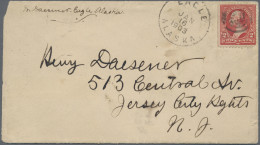 Thematics: Arctic: 1903, Alaska/Canada Winter Mail, Cover Bearing Washington 2c. - Autres