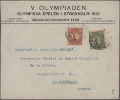 Thematics: Olympic Games: 1912, Olympic Games Stockholm, "V. OLYMPIADEN / OLYMPI - Sonstige & Ohne Zuordnung