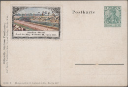 Thematics: Olympic Games: 1913, Dt.Reich Privatganzsachenkarte 5 Pfg. Germania " - Sonstige & Ohne Zuordnung