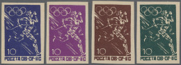 Thematics: Olympic Games: 1944. Olympics (cancelled). Woldenberg. Lot Of 4 Olymp - Sonstige & Ohne Zuordnung