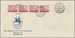 Thematics: Olympic Games: 1956. Stockholm Equestrian Olympics. Cover From The Or - Andere & Zonder Classificatie