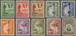 Antigua: 1932, Treventenary, 10 Values, Mint, Complete Set. Michel 260 € - 1960-1981 Ministerial Government