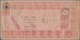 Brazil: 1940, Heavy Weight Registered Cover Of "COMPANHIA TELEPHONICA BRASILEIRA - Lettres & Documents