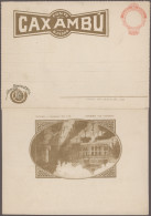 Brazil - Postal Stationery: 1927, 200 Reis Advertising Letter-card With Multiple - Postal Stationery