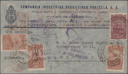 Brazil - Zeppelin Mail: 1932 "1./9. Südamerikafahrt": Printed "Condor" Envelope - Aéreo
