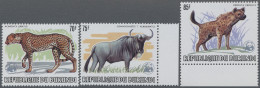 Burundi: 1982, African Wildlife/WWF 2fr.-85fr., Complete Set Of 13, Mint Never H - Unused Stamps