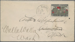 Canada: 1899, Dawson, Yukon Territory, Gold Rush/Winter Mail, Cover Bearing Impe - Briefe U. Dokumente