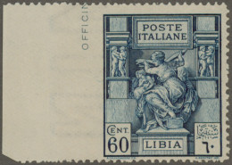 Italian Libya: 1924, "Libyan Sibyl" (after A Painting By Michaelangelo), 60 C Bl - Libya