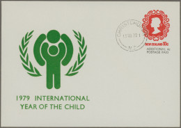 New Zealand - Postal Stationery: 1979, International Year Of The Child, Envelope - Enteros Postales