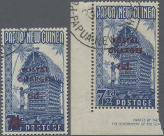 Papua New Guinea - Postage Dues: 1960 Postage Due 6d. On 7½d. With Optd. Old Val - Papua Nuova Guinea