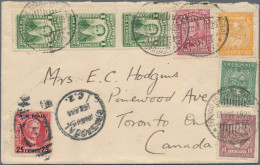 SCADTA: 1929, 10 C. And 15 C. With Colombia 1 C. (3). Tied Scadta "CARTAGENA 13. - Autres - Amérique