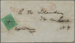 United States Of America: 1845, USA. Local Stamps. Boyd's City Express NY. Sc# 2 - Lokale Post