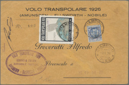 Airmail - Europe: 1926, April, Amundsen-Ellsworth-Nobile Flight, Cover (no. 105) - Europe (Other)