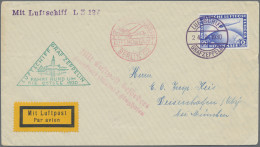 Zeppelin Mail - Germany: 1930, "RUND UM DIE OSTSEE 1930", 2 RM Zeppelin Mit Bord - Correo Aéreo & Zeppelin