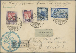 Zeppelin Mail - Overseas: 1933, ITALIENFAHRT, Tripolitanische Post, Ab Tripoli A - Zeppeline