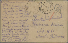 Estonia: 1920/21, "VENEMAALT" (From Russia), One Post Card With "VENEMAALT III. - Estonia