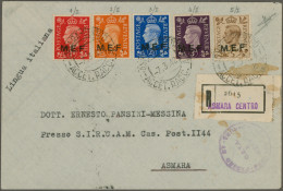 British Military Post  In WWII: 1942, 2 MAR, Middle East Forces - NAIROBI OVERPR - Autres