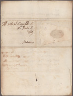 Italy -  Pre Adhesives  / Stampless Covers: 1599, Folded Letter From NARNI (near - 1. ...-1850 Prefilatelia