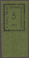 Italy: 1918, 5 H Olive Green, Mint Never Hinged With Lower Margin Certificate Ra - Merano