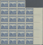 Carpathian Ukraine: 1939, First Issue 3k. Blue, 40 Unmounted Mint Stamps In Mult - Ucrania