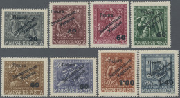 Carpathian Ukraine: 1945, Hungarian Semi Postals (1943), 20 On 1+1 F To 1,40 On - Ucrania