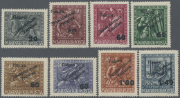 Carpathian Ukraine: 1945, Hungarian Semi Postals (1943), 20 On 1+1 F To 1,40 On - Ukraine