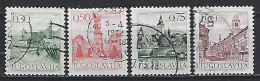 Yugoslavia 1971  Sehenswurdigkeiten (o) Mi.1427-1430 - Oblitérés