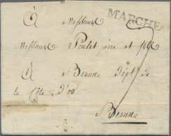 Luxembourg -  Pre Adhesives  / Stampless Covers: 1818/1837, MARCHE, Two Entire L - ...-1852 Prefilatelia