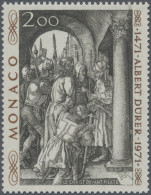 Monaco: 1972, UNISSUED Error "ALBERT DÜRER" Instead Of "Albrecht Dürer" At The 2 - Unused Stamps