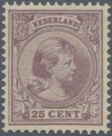 Netherlands: 1894, 25 C Lila, Mnh - Covers & Documents