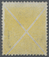 Österreich: 1858, Andreaskreuz Gelb, Lose Mit Neugummi. - Unused Stamps