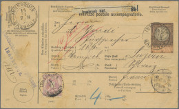 Österreich: 1883, Doppeladler, 50 Kr. Mittelviolettbraun/schwarz, Gut Gezähntes - Briefe U. Dokumente