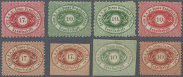 Österreich - Donau-Dampfschifffahrtsgesellschaft: 1866/1870, 17 Kr., Gez. 9½, 10 - Other