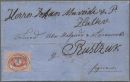 Österreich - Donau-Dampfschifffahrtsgesellschaft: 1866, 17 Kr. Scharlachrot, Gez - Andere