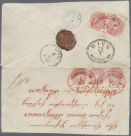 Österreich - Stempel: KASCHAU / RECOMMANDIRT, 29/7 (1866), Ovalstempel In ROT (M - Maschinenstempel (EMA)