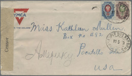 Russia: 1919 Manchuria-Harbin: YMCA Envelope Sent By Lt. Ashby RRS Corps, AEF, S - Lettres & Documents