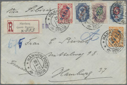 Russian Post In China: 1910 Registered Cover From Hankou To Hamburg, Germany 'vi - China