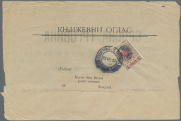 Serbia: 1903, 1pa. On 5din. Brown, Single Franking On Printed Matter From "BELGR - Serbia