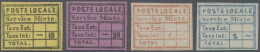 Turkey: 1866, Liannos Local Mail Constantinople, "POSTE LOCALE /Service Mixte", - Altri & Non Classificati