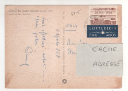 Timbre , Stamp Yvert N° 375 Sur Cp , Carte , Postcard Du 06/??/68 - Lettres & Documents