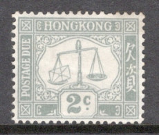 Hong Kong 1938 A Single Postage Due In Mounted Mint - Portomarken