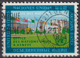 1969 UNO Genf ° Mi:NT-GE 4, Yt:NT-GE 4, Zum:NT-GE 4, Palais Des Nations, Genf - Usati