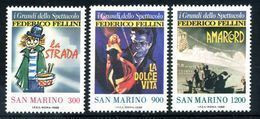 1988 SAN MARINO SET MNH ** Fellini - Ungebraucht