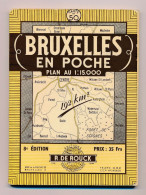 Bruxelles En Poche Editions R. De Rouck - Cartes Géographiques