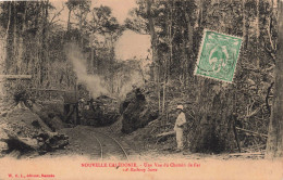 Nouvelle Calédonie - Une Vue Du Chemin De Fer - WHL -  Carte Postale Ancienne - Neukaledonien