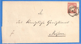 Allemagne Reich 1873 Lettre De Roßwein (G23009) - Briefe U. Dokumente