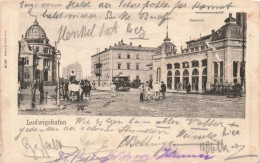 Allemagne - Ludigshafen - Post - Bahnhof -  Carte Postale Ancienne - Ludwigshafen