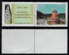 Brasil 2009 RHM-C-2788 Joinville City Personalized stamp 180 Years Of German Immigration In Santa Catarina State Mint - Sellos Personalizados